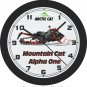 2021 Arctic Cat M Mountain Cat Alpha One Snowmobile Wall Clock-Free US Ship