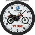 1977 Yamaha TT500 Wall Clock-Free US Ship-Honda, Suzuki. Kawasaki