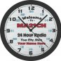 Ham Radio Wall Clock, Add Your Name, Call Sign, City & State-Free US Ship