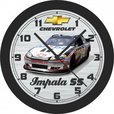 2012 Chevrolet #14 Impala SS Nascar Stock Car Wall Clock-Free US Ship