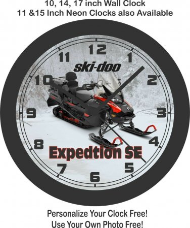 2020 Ski-Doo Expedtion SE Snowmobile Wall Clock-Free US Ship-Polaris, Can-Am