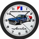 1970 American Motors Javelin Trans-Am Race Car Wall Clock-AMC