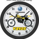 1979-1980 Yamaha YZ125 Wall Clock-Free US Ship-Choose from 1 of 2