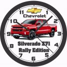 2016-2017 CHEVROLET SILVERADO RALLY EDITION PICKUP WALL CLOCK-RAM, F150, TAHOE