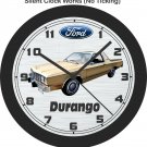 1981 Ford Durango Wall Clock-Free US Ship-Rare!-Fairmont