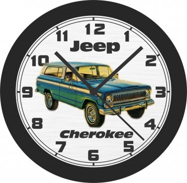 1974 Jeep Cherokee Wall Clock-Free US Ship