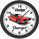 1969 DODGE CHARGER WALL CLOCK-FREE USA SHIP-NEW!