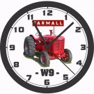 INTERNATIONAL-FARMALL W9 TRACTOR WALL CLOCK-JOHN DEERE