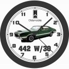1970 OLDSMOBILE 442 W30  BIG 10,14,17 INCH WALL CLOCK-FREE USA SHIP