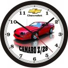 1992 CHEVROLET CAMARO Z28 WALL CLOCK-FREE USA SHIP!