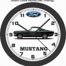 1965-1966 FORD MUSTANG FASTBACK WALL CLOCK-Choose 1 of 2