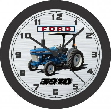 Ford 3910 Tractor Wall Clock-Free US Ship-John Deere, Farmall, IH
