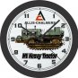 Allis-Chalmers HD-10W M1 Heavy Tractor Wall Clock-Caterpillar, John Deere