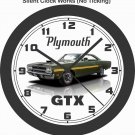 1970 PLYMOUTH GTX WALL CLOCK-ROAD RUNNER, CHALLENGER, CAMARO, MUSTANG