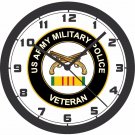 U.S. ARMY VIETNAM MILITARY POLICE VETERAN WALL CLOCK-FREE USA SHIP