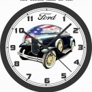 1931 FORD MODEL A ROADSTER BIG 10, 14 or 17 INCH WALL CLOCK-FREE US SHIP