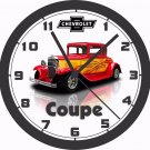 1931 CHEVROLET COUPE WALL CLOCK-FREE USA SHIP
