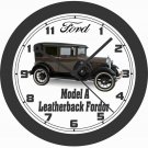 1929 FORD MODEL A LEATHERBACK FORDOR WALL CLOCK-FREE USA SHIP!