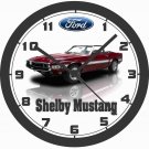 1969 FORD SHELBY MUSTANG GT500 WALL CLOCK-FREE USA SHIP