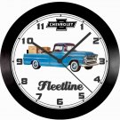 1958 CHEVROLET FLEETLINE PICKUP TRUCK WALL CLOCK, Ford, Dodge, GMC