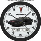 Pontiac K.I.T.T. Knight Rider Wall Clock-Free US Ship-Firebird, Trans/Am