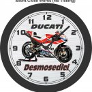 2017 Ducato Desmosedici Moto GP Superbike Wall Clock-Free US Ship-Honda, Yamaha,