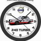 VOLVO 240 TURBO RACE CAR WALL CLOCK-VW, BMW, TRIUMPH, FORD