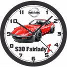 NISSAN S30 FAIRLADY Z WALL CLOCK-FREE USA SHIP, 240Z, 280Z, DATSUN