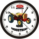 FORD 4000 INDUSTRIAL TRACTOR WALL CLOCK-FREE USA SHIP-John Deere,Farmall, Case