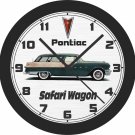 1955 Pontiac Safari Wagon Wall Clock-Free US Ship