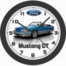 1989 FORD MUSTANG GT 5.0 CONVERTIBLE WALL CLOCK-CAMARO, FIREBIRD, DODGE, GTO