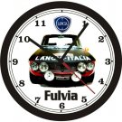 LANCIA FULVIA WALL CLOCK-FREE USA SHIP!-BMW, Porsche, Triumph