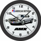 1973 American Motors AMX Wall Clock-Free US Ship-Javelin, Mustang, Camaro, AMC