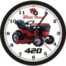 WHEEL HORSE 420 LAWN TRACTOR WALL CLOCK-FREE US SHIP!