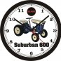 SEARS LAWN TRACTOR WALL CLOCK-FREE US SHIP, JOHN DEERE, CUB CADET