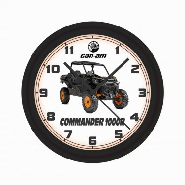 2022 Can-Am Commander 1000R Off Road Vehicle Wall Clock-Free US Ship