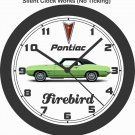 1969 PONTIAC FIREBIRD H.O. WALL CLOCK-CAMARO, DODGE, PONTIAC, FORD