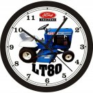 FORD LT80 LAWN TRACTOR WALL CLOCK-FREE USA SHIP-John Deere, Cub Cadet