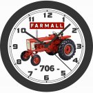 FARMALL 706 TRACTOR WALL CLOCK-NEW!