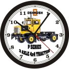 OSHKOSH P SERIES 3 AXLE 4x4 TRACTOR WALL CLOCK-FREE USA SHIP!