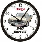 1968 DODGE DART GT 340 WALL CLOCK-Free USA Ship-Dodge