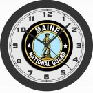 USA MAINE NATIONAL GUARD WALL CLOCK-NEW!