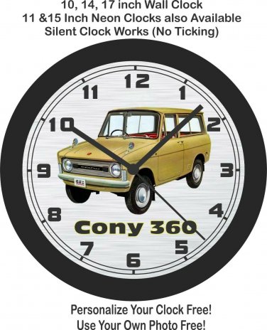 1963 Cony 360 Wall Clock-Free US Ship