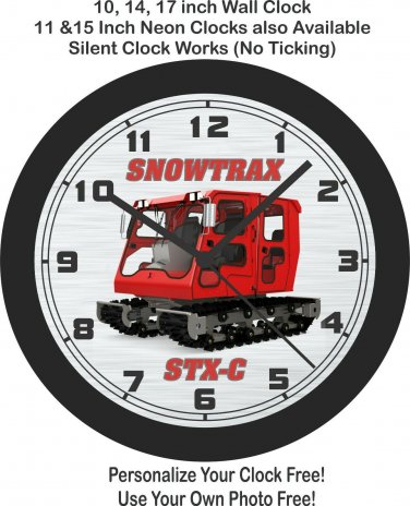 SnowTrax STX-C Wall Clock-Free US Ship
