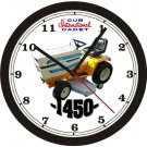 CUB CADET 1450 LAWN TRACTOR WALL CLOCK-FREE USA SHIP!-John Deere