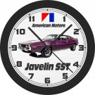1971 American Motors Javelin SST Wall Clock-Free US Ship
