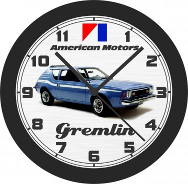 1973 American Motors Gremlin Wall Clock-Free US Ship-AMC