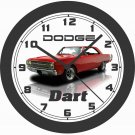 1969 DODGE DART WALL CLOCK-FREE USA SHIP-CHARGER, CHALLENGER, MUSTANG, CAMARO
