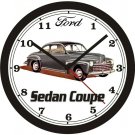 1946 FORD SEDAN COUPE WALL CLOCK-FREE USA SHIP