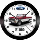 1972 FORD F-100 PICKUP TRUCK WALL CLOCK-FREE USA SHIP!, F150, Chevrolet, Dodge